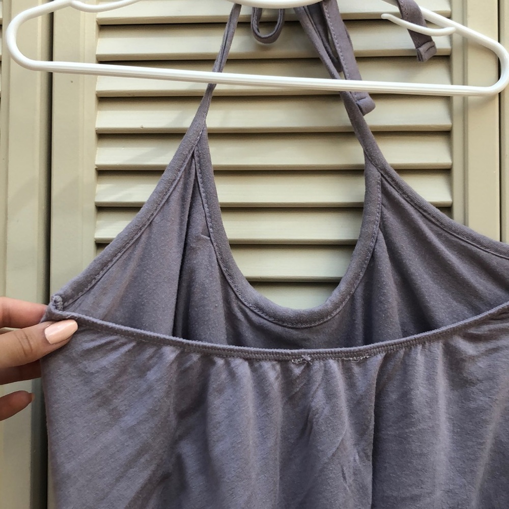LAVENDER HALTER TOP - Picture 3 of 3